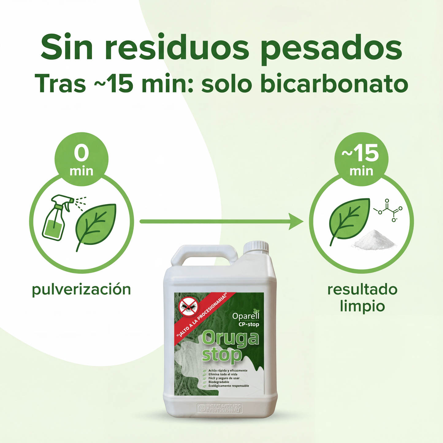 Oparell cp-stop contra la procesionaria del pino