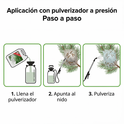 Oparell cp-stop contra la procesionaria del pino