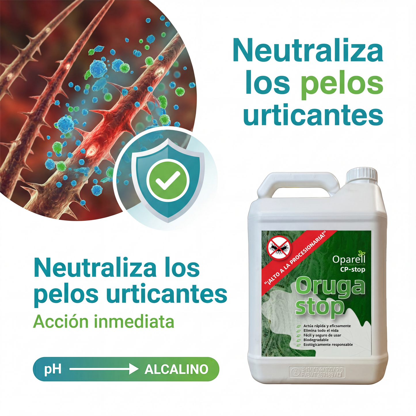 Oparell cp-stop contra la procesionaria del pino